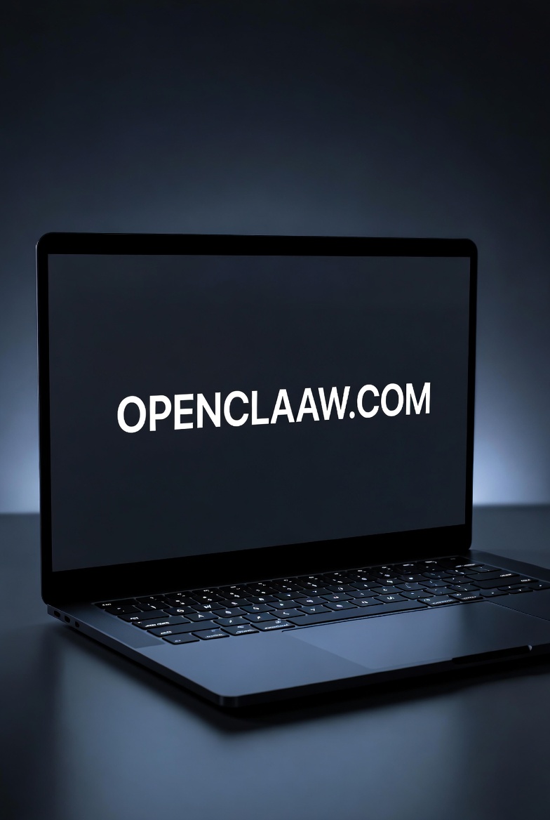 OpenClaaw.com Laptop Mockup